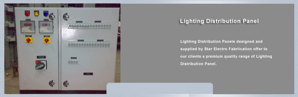 Lighting distribution Panel